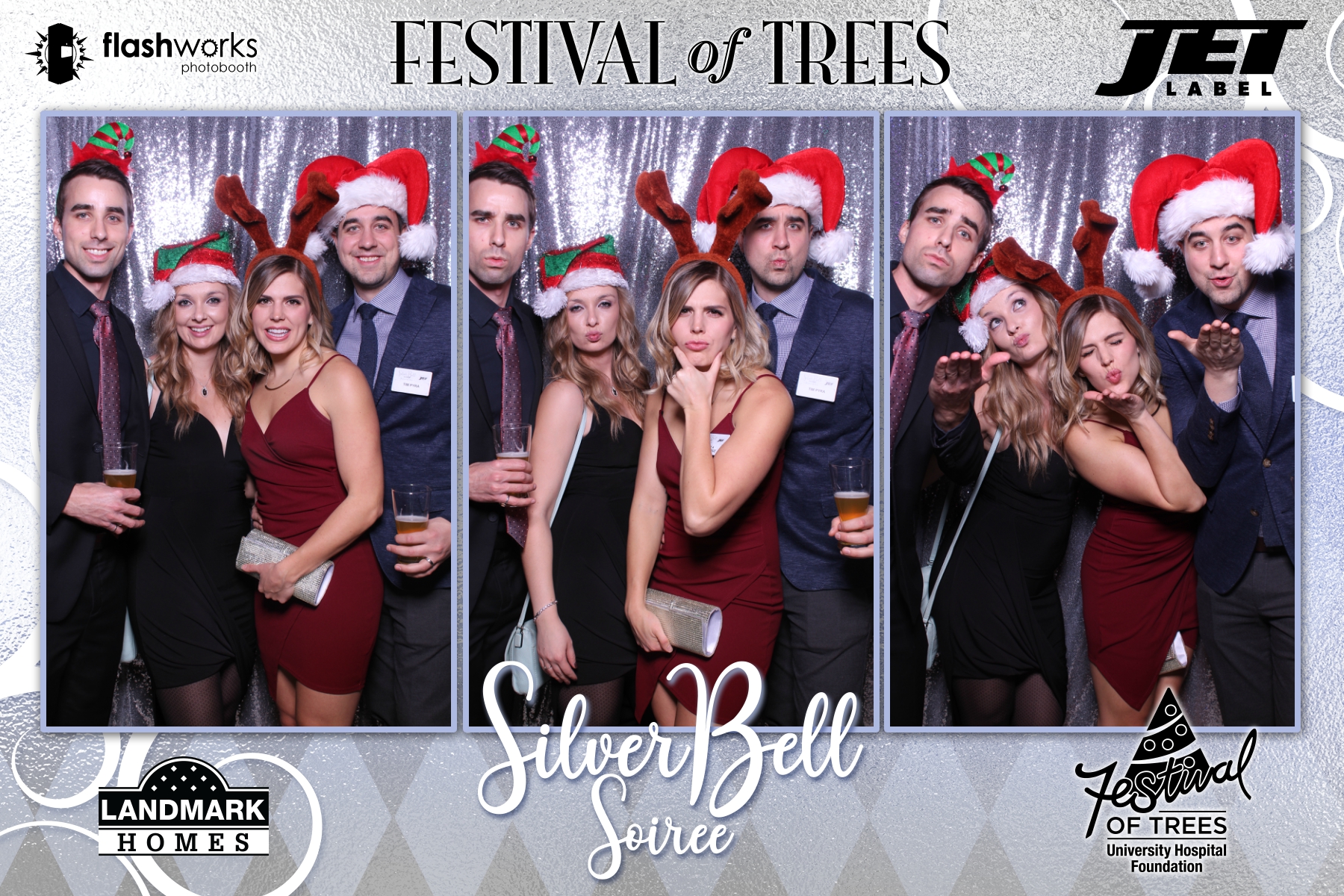 Festival of Trees Silver Bell Soiree - Photos and GIFs | View more photos from the event at gallery.flashworksphotobooth.com/u/FlashworksPhotoboothInc/Festival-of-Trees-Silver-Bell-Soiree-Photos-and-GIFs